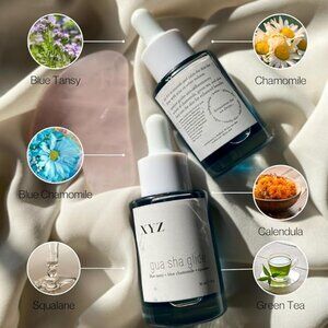New Gua Sha Glide Face Oil Face Oil With Azulene Blue Tansy 1oz
